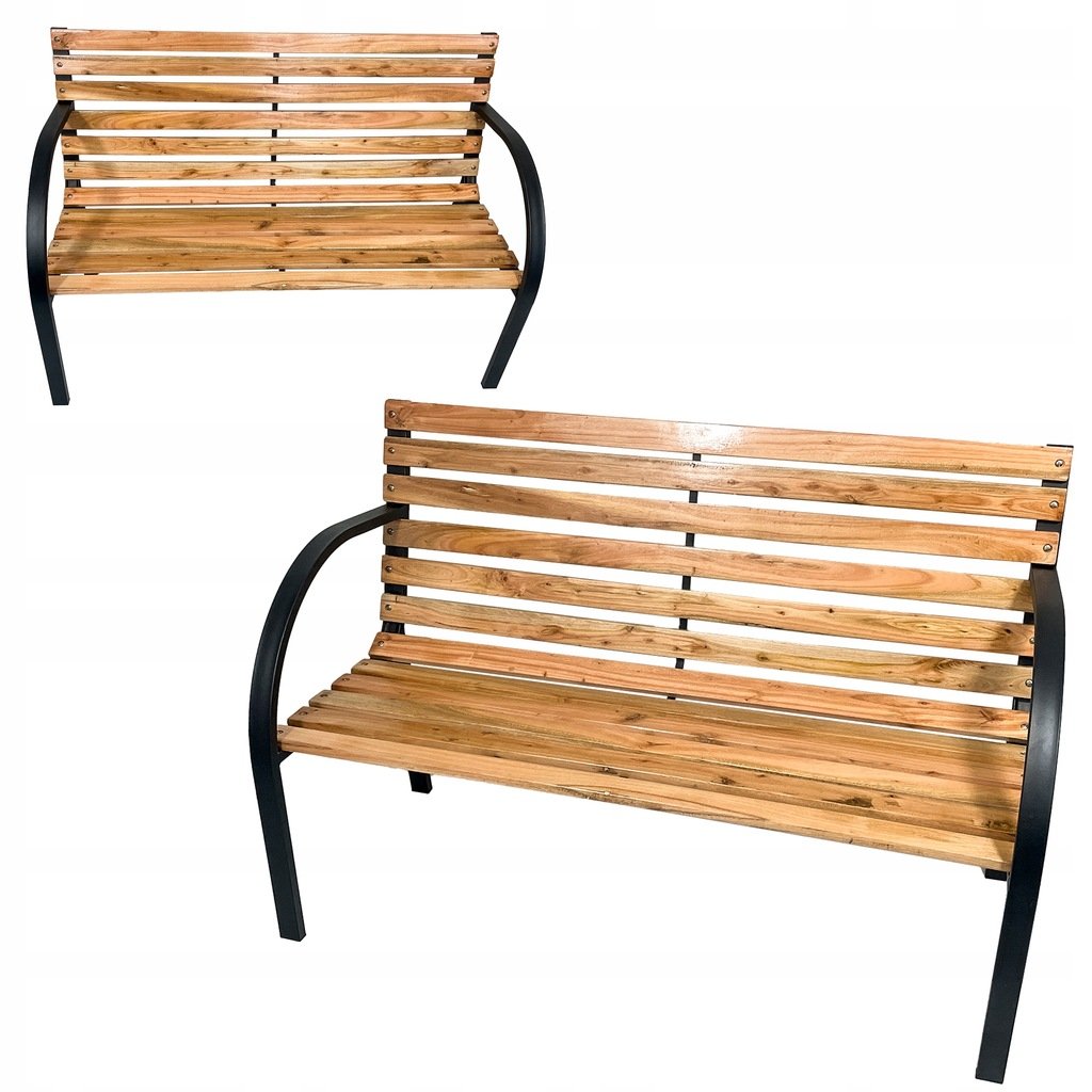 ŁAWKA OGRODOWA TARAS PATIO DREWNIANA PARKOWA LO1001
