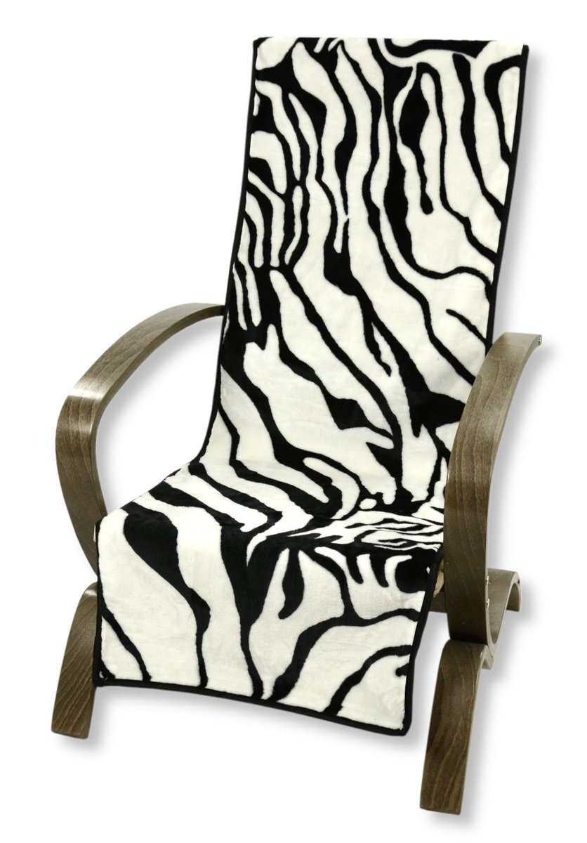 Koc Na Fotel 50X150 Elway Zebra 523