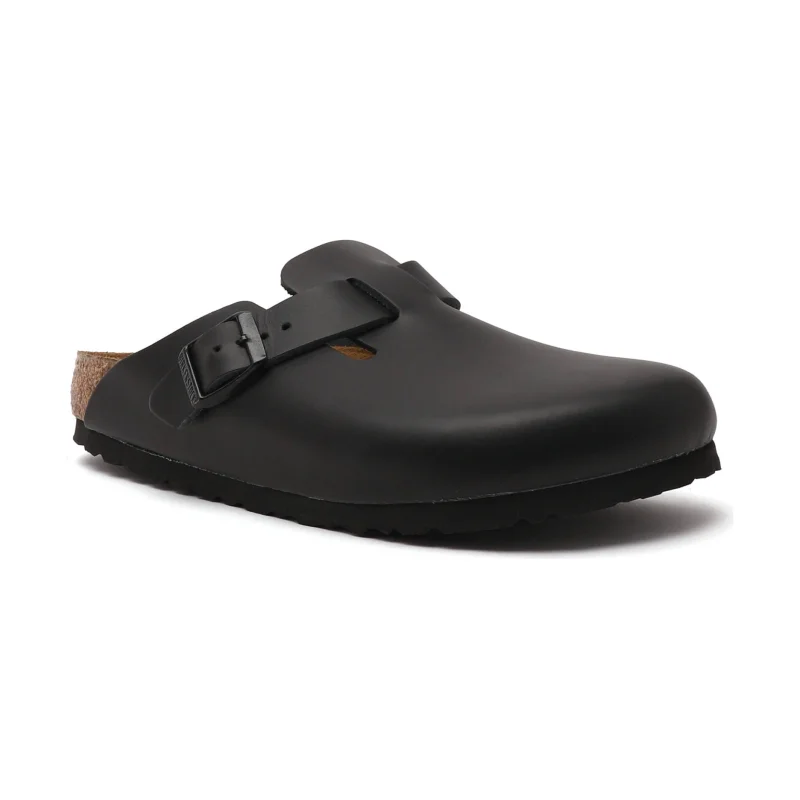 Birkenstock Skórzane klapki Boston NL