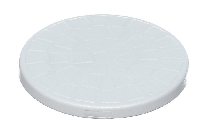 SIEDZISKO POLIURETANOWE TABORETOWE SZARE 130x130