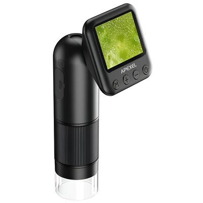 Mikroskop cyfrowy LCD APEXEL APL-MS008 (czarny)
