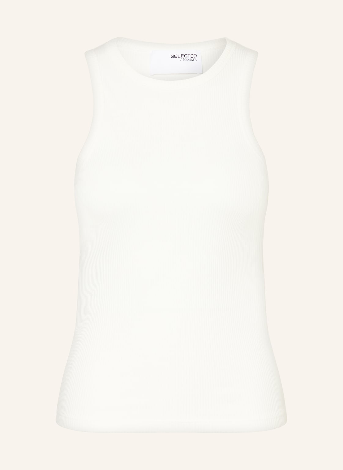Selected Top Slfanna weiss