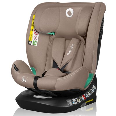 Lionelo Fotelik Samochodowy Bastiaan One I-Size  Model 4W1 - Dla Dzieci Od 40 Do 150 Cm Beige Sand