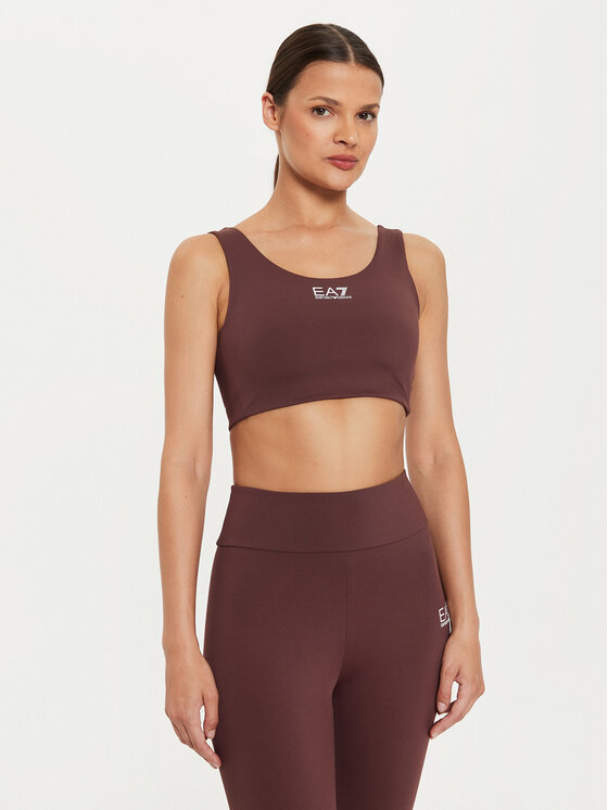 EA7 Emporio Armani Biustonosz sportowy 6DTH58 TJKLZ 1755 Fioletowy