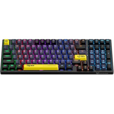ONIKUMA G38 Klawiatura Mechaniczna Gamingowa RGB : Kolor - czarny