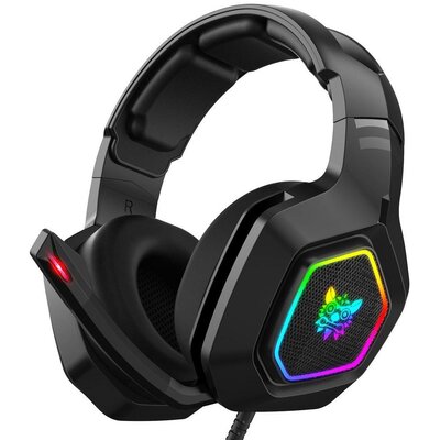 ONIKUMA K10 7.1 Słuchawki gamingowe nauszne RGB