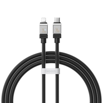 Kabel szybko ładujący Baseus USB-C do Lightning CoolPlay Series 20W 2m (czarny)