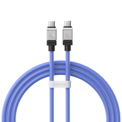 Kabel USB-C do USB-C Baseus CoolPlay 100W 1m (niebieski)