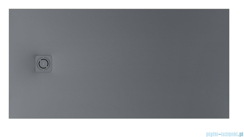 Roca Magma 130x90 cm brodzik prostokątny kompozytowy STONEX SZARY ŁUPEK APE0151438403200