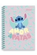 CoolPack Kołobrulion B5 plastikowa spirala Disney Fashion Stitch kratka 100 kartek