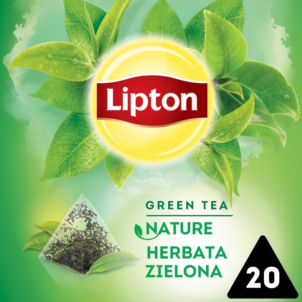 Lipton Herbata zielona 28 g (20 torebek)