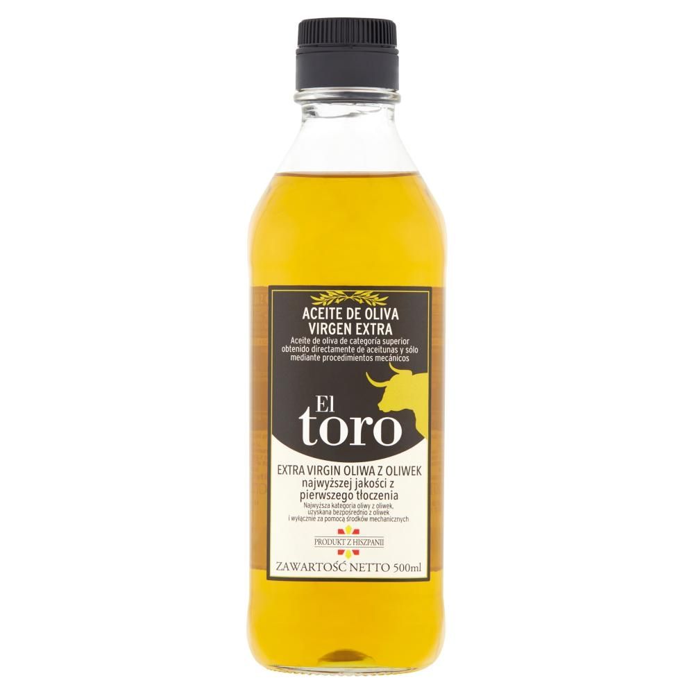 Hiszpańska oliwa z oliwek extra virgin 500 ml El Toro