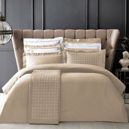 Valeron Poszewka żakardowa z plisą Linea Camel Ostatnie Sztuki