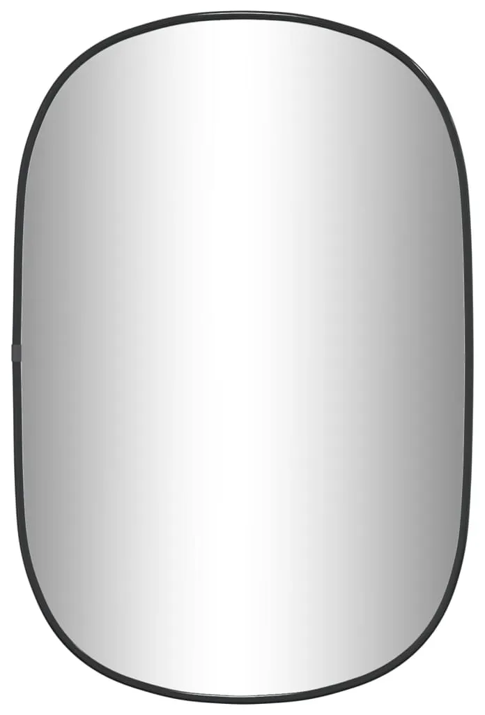Nowoczesne lustro w czarnej ramie60x40 cm D2-E54