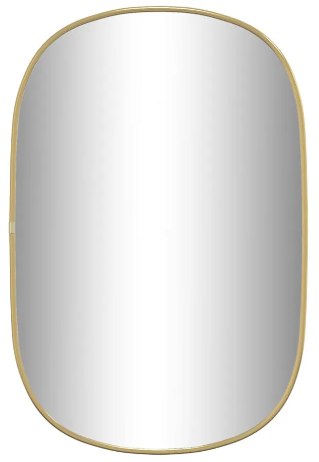 Lustro w nowoczesnej złotej ramie 60x40 cm - Kogo 3X