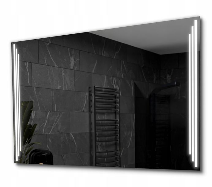 Lustro łazienkowe podświetlane LED 130x70 Praga