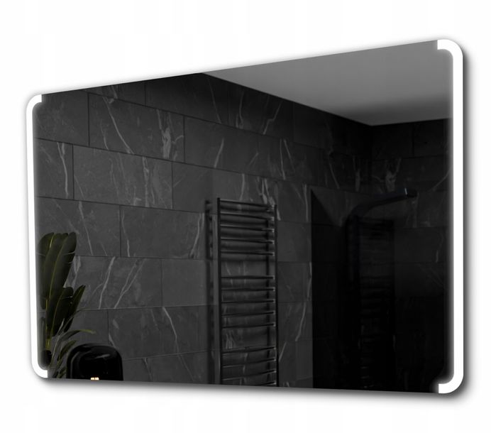 Lustro łazienkowe podświetlane LED 140x80 Seattle