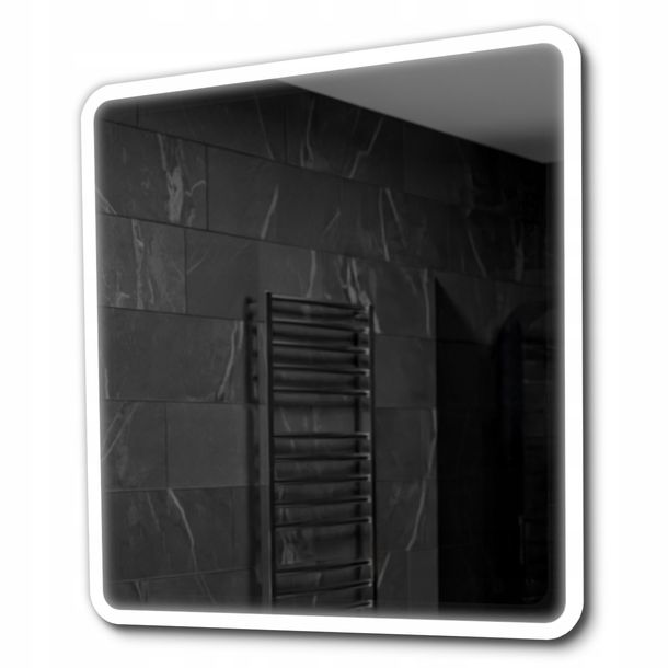 Lustro Łazienkowe Podświetlane LED 60x60 OSAKA