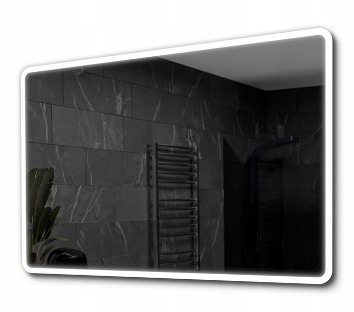 Lustro Łazienkowe Podświetlane LED 120x90 OSAKA