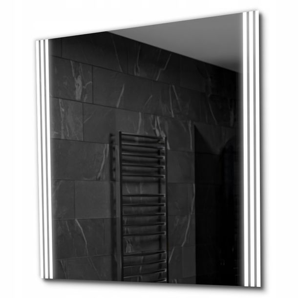 Lustro Łazienkowe Podświetlane LED 90x90 ARICA