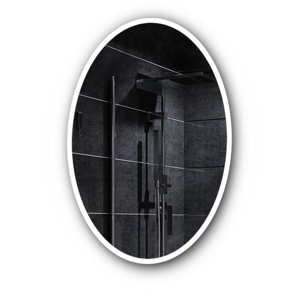 Lustro Łazienkowe ELIPSA diody Led 60x80cm HAVANA