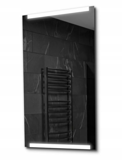 Lustro łazienkowe podświetlane LED 50x60 Hobart