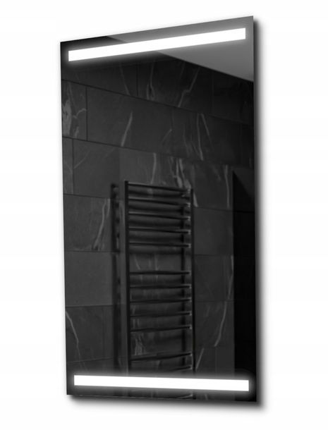 Lustro łazienkowe podświetlane LED 80x100 Denver