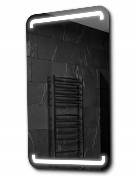 Lustro łazienkowe podświetlane LED 50x80 Mediolan