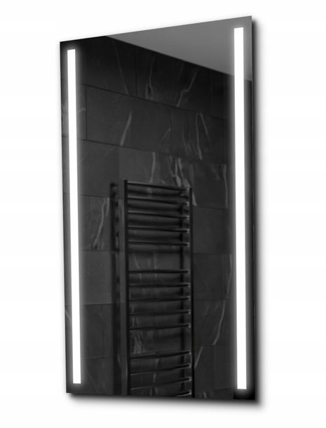 Lustro łazienkowe podświetlane LED 50x60 Paris