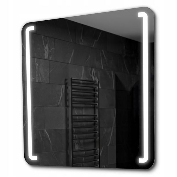 Lustro Łazienkowe Podświetlane LED 100x100 OSLO