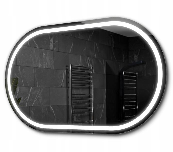 Lustro Łazienkowe Podświetlane LED 130x100 PALERMO