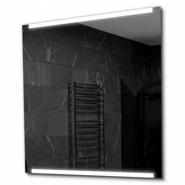 Lustro Łazienkowe Podświetlane LED 60x60 HOBART