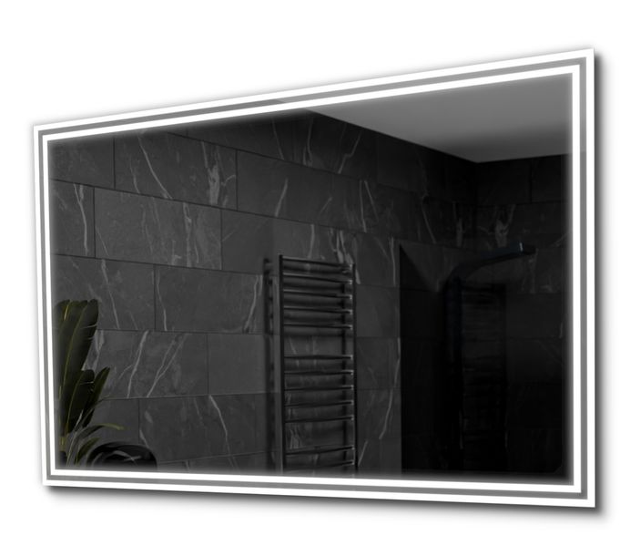 Lustro łazienkowe podświetlane LED 60x50 Wiedeń