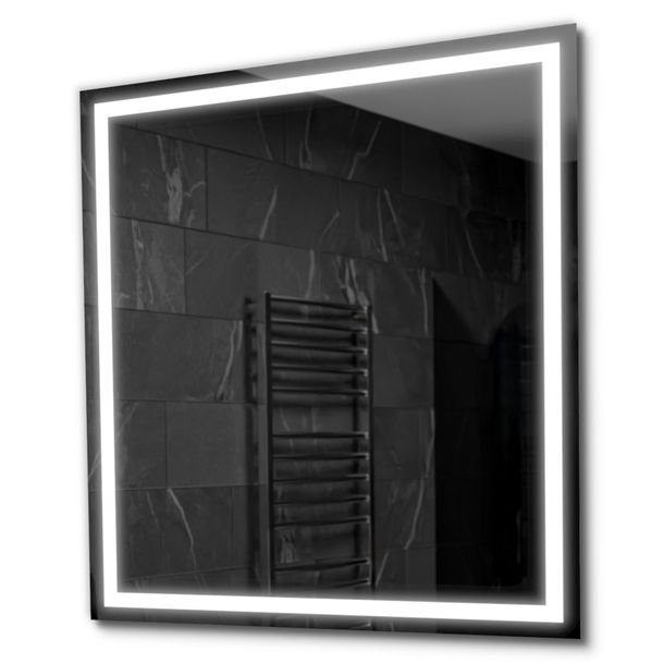 Lustro Łazienkowe Podświetlane LED 80x80 ATLANTA