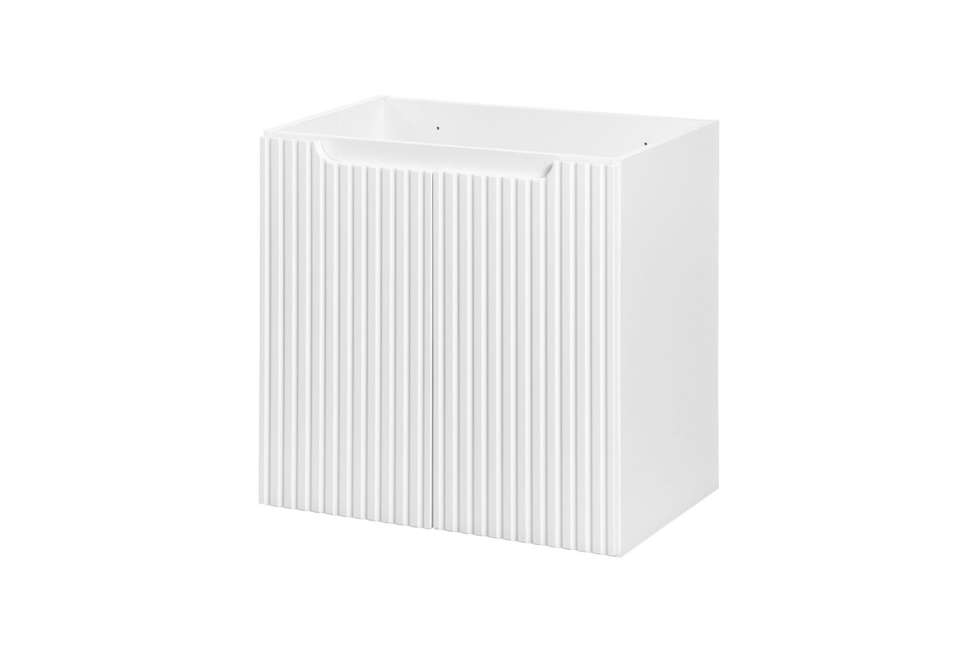 Szafka łazienkowa pod umywalkę Comad Nova 60 cm biały połysk 82-60-2D