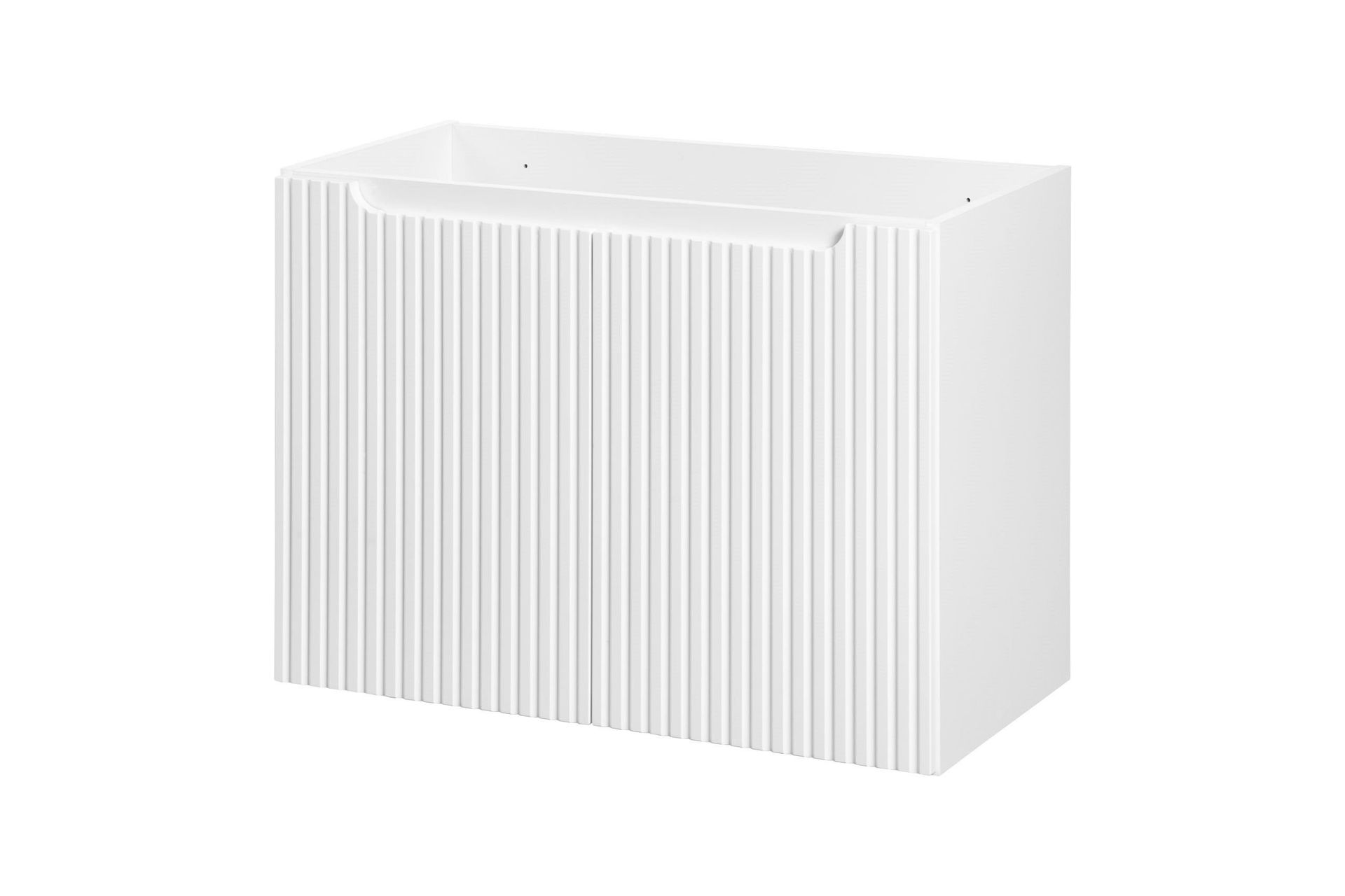 Szafka łazienkowa pod umywalkę Comad Nova 80 cm biały połysk 82-80-2D