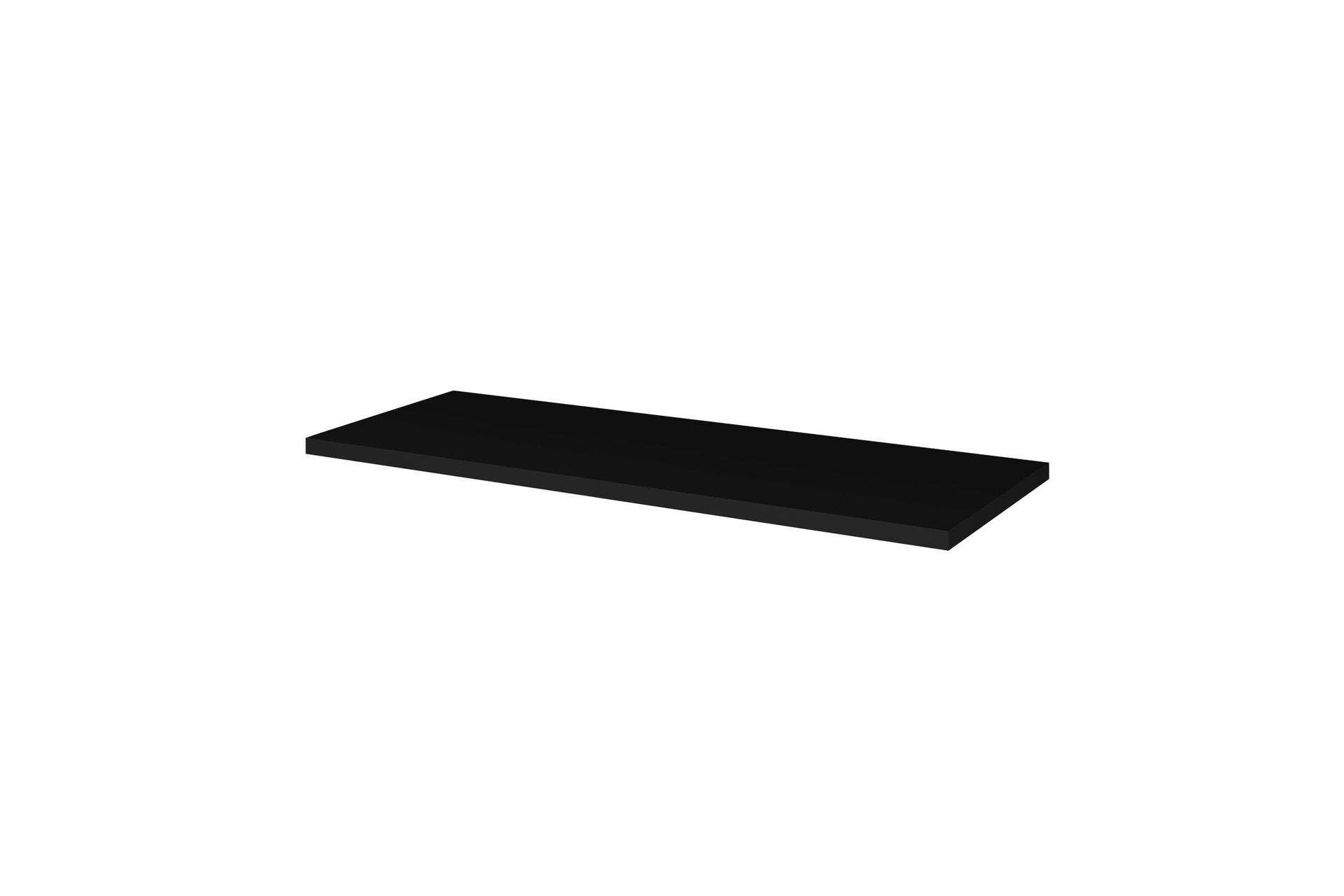 Blat łazienkowy Comad Nova 100x40 cm czarny mat 89-100
