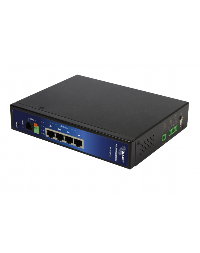 ALLNET ISP Bridge Modem VDSL2 with Vectoring Industrial IP30