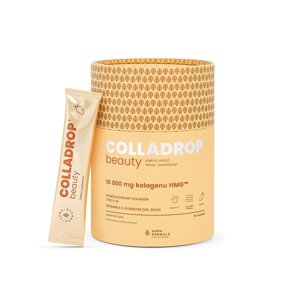Colladrop Beauty Kolagen HMG 10000 mg Mango 30 Saszetek