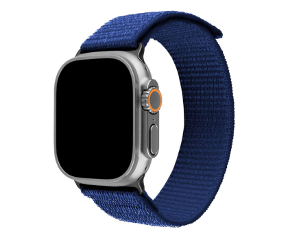 Фото - Ремінець для годинника / браслета FIXED Sporty Strap do Apple Watch Ultra 49 mm ciemnoniebieski - darmowy od 