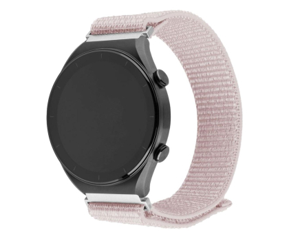 Fixed Nylonowy pasek Nylon Sporty Strap 22mm do Smartwatcha, różowy