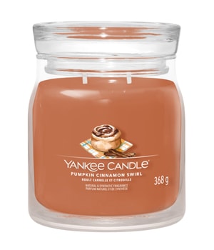 Yankee Candle Pumpkin Cinnamon Swirl Signature Jar Świeca zapachowa 368 g