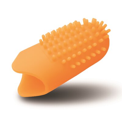 Iko Kids Bio, Szczoteczka Na Palec Pomarańczowa