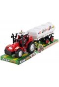 Traktor z cysterną