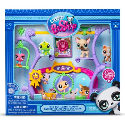 Zestaw figurek LITTLEST PET SHOP Zwierzaki mają talent LPS 00558