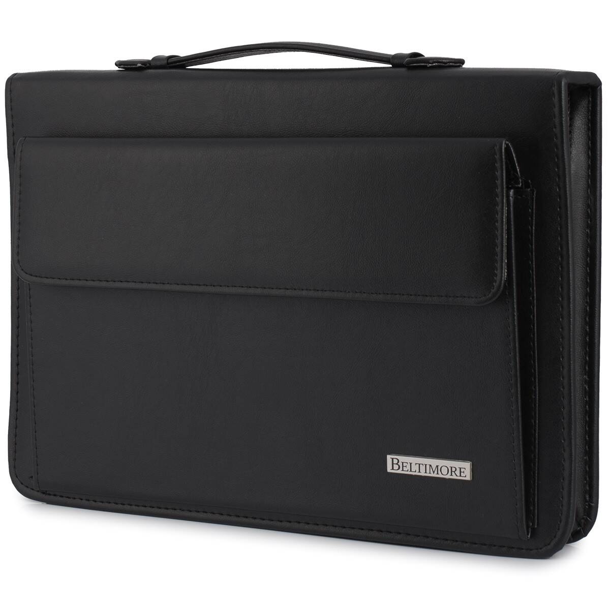 Biwuar neseser aktówka teczka organizer dla handlowca stylowa czarna Beltimore czarny