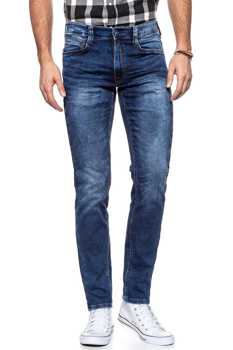 Mustang, Spodnie męskie, Oregon Tapered K Denim Blue 1006064 5000 683, rozmiar W33/L34