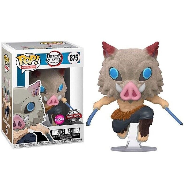 Funko POP!, figurka kolekcjonerska, Animation: Demon Slayer- Inosuke(FL)