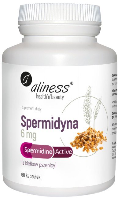 Aliness, Spermidyna Active 6 mg x 60 Vege caps.