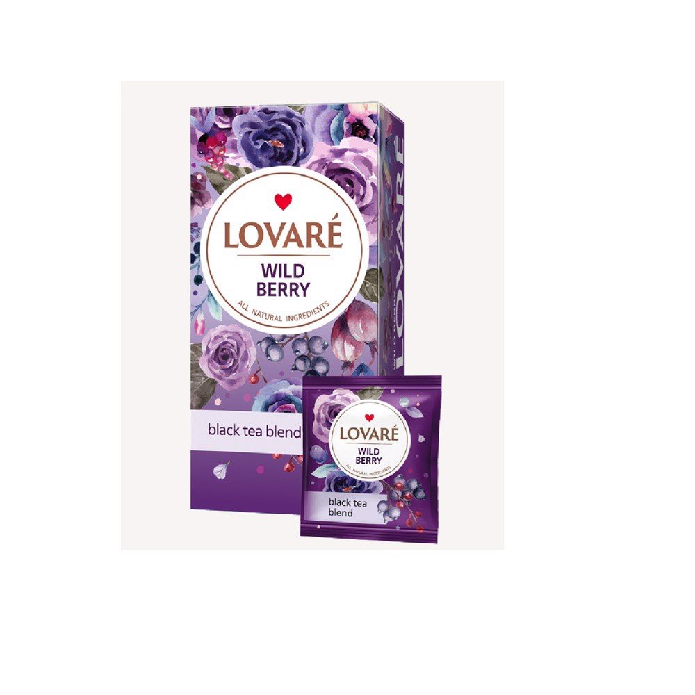 Herbata Kwiatowo Jagodowa Lovare Berry Jam Lovare 24 torebki 48g